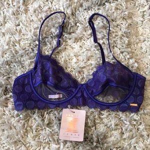 NWT Savage Fenty purple bra 34B
